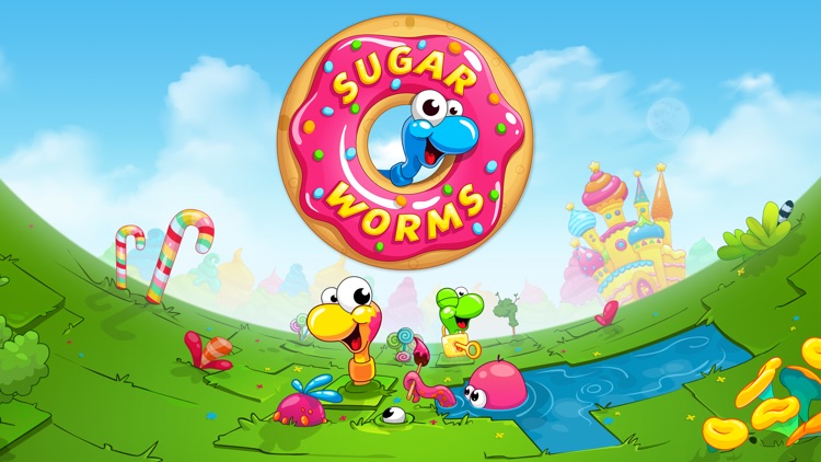 Sugar Worms: Relaxing Match 3!