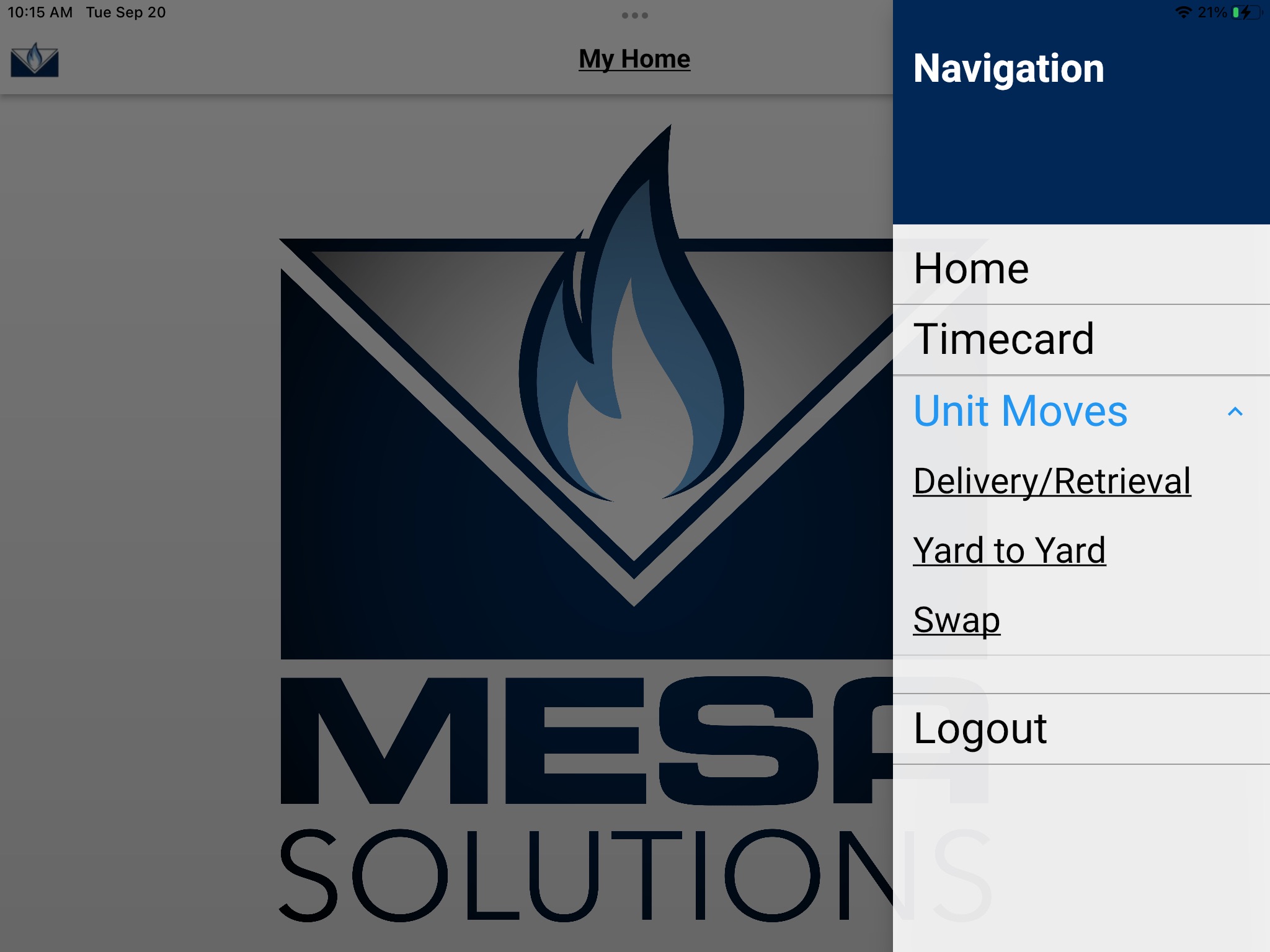 Mesa Mobile App screenshot 2