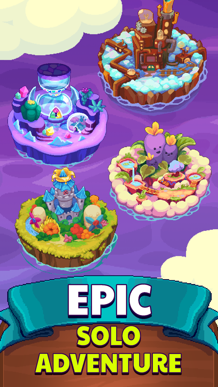 PewDiePie's Pixelings Idle RPG Hack screenshot 3 - iOS game interface