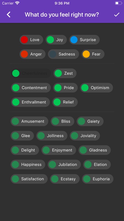 Emote emotion logging screenshot-3