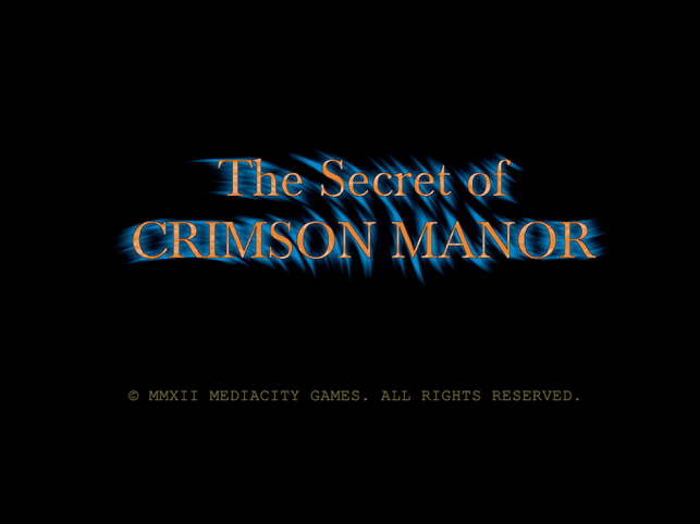 ‎The Secret of Crimson Manor Skärmdump