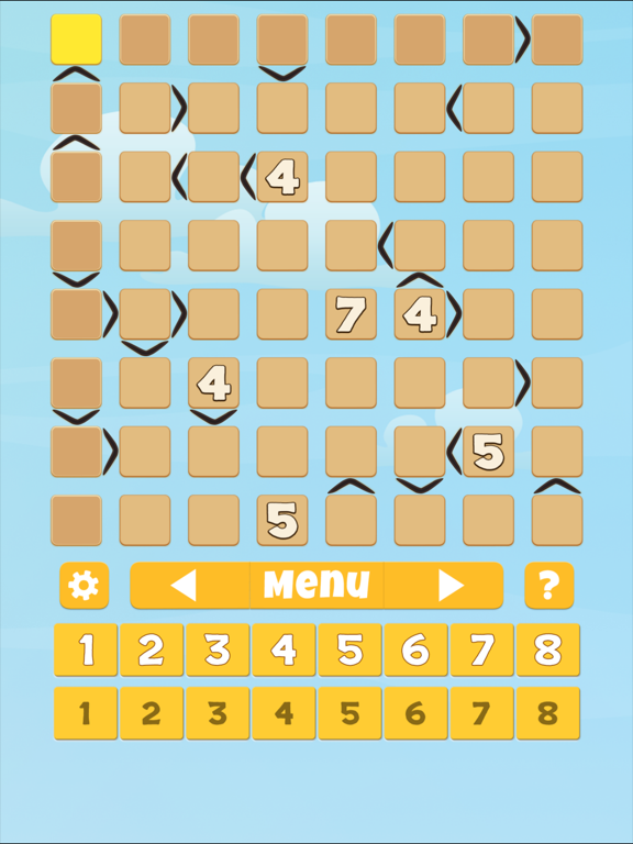 Futoshiki Puzzle Game screenshot 4