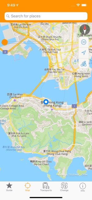 Hong Kong Map and Travel Guide(圖4)-速報App