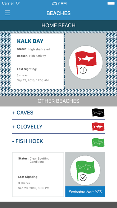 Screenshot #1 pour Shark Spotter