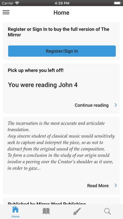 Mirror Bible