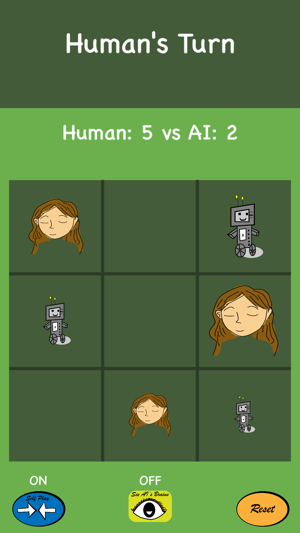 Tic Tac Toe with Learning AI