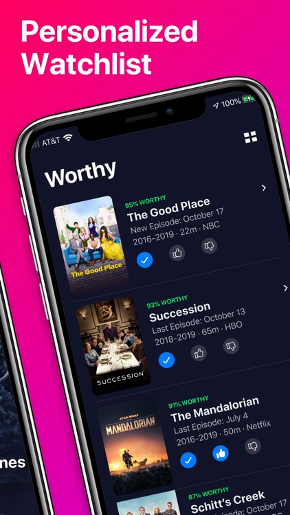 Watchworthy - What To Watch