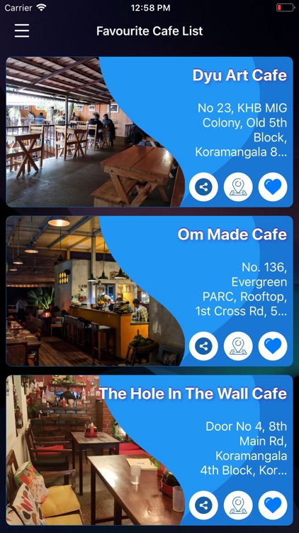 Bangalore Cafes screenshot-5