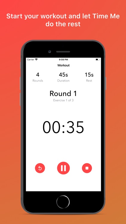Time Me - HIIT Interval Timer screenshot-4