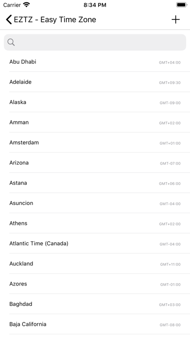 EZTZ - Easy Time Zone screenshot 3