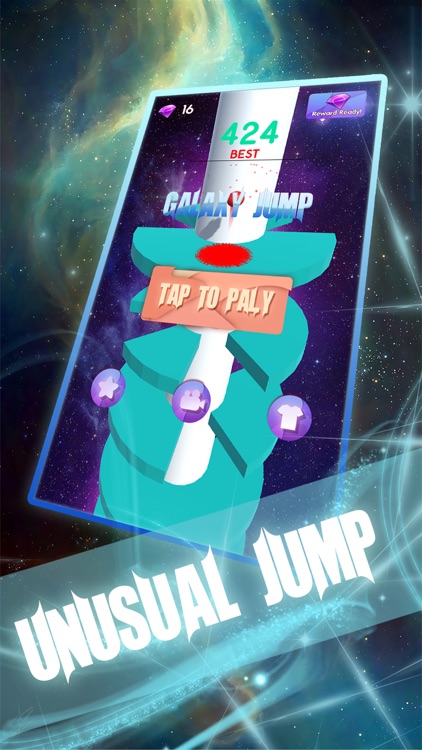 Galaxy Jump-Rotating Jump