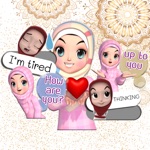 Sweet Hijab Girl Stickers