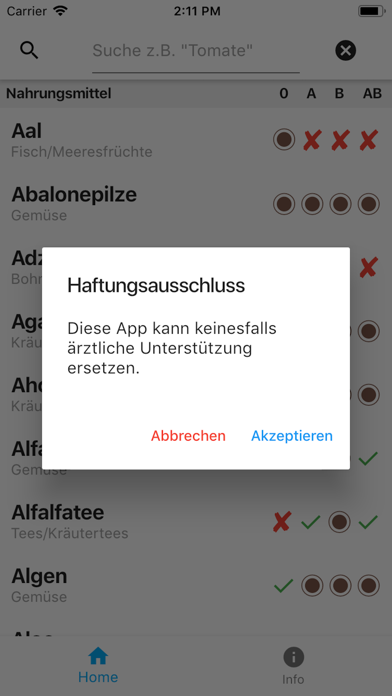 How to cancel & delete Gut für Ihr Blut from iphone & ipad 1