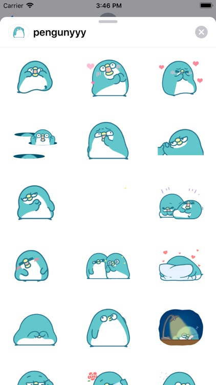 Penguin Cute Animated Sticker
