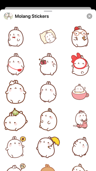 New Molang Stickers HD | Apps | 148Apps