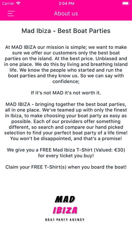 Mad Ibiza - Best Boat Parties