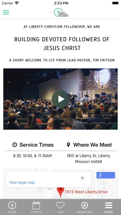 Liberty Christian Fellowship screenshot 4