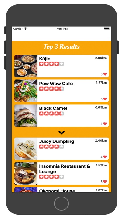 Yeat: Restaurant Selection screenshot-7