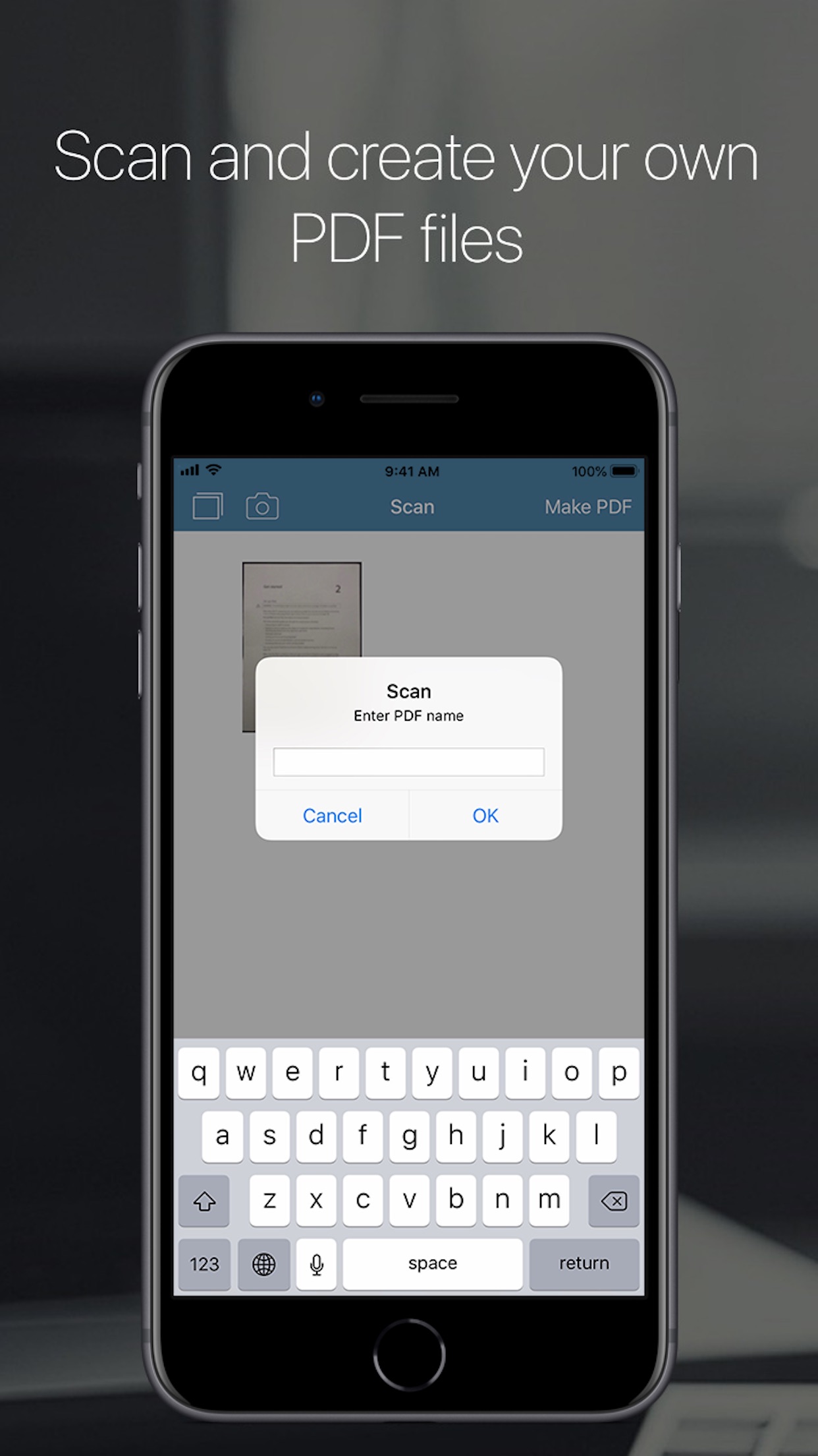 Screenshot do app PDF Reader Pro Edition®