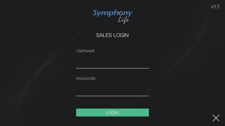 Symphony Life Sales Booking