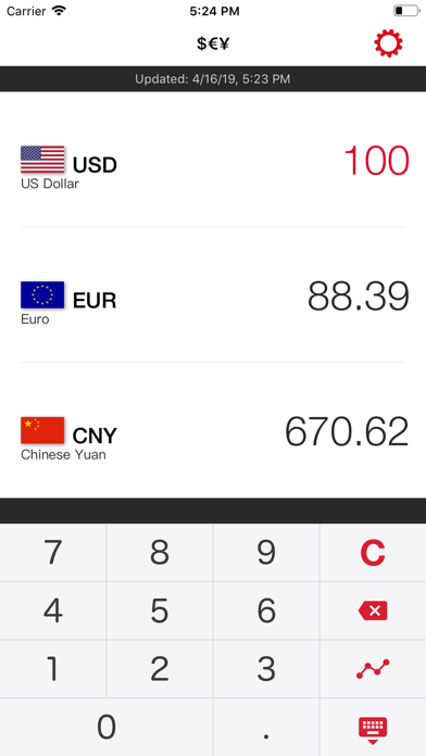 Currency Converter - $€¥ screenshot1