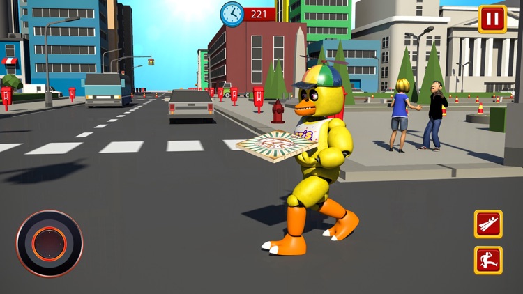 Flying Cap Pizza Delivery Game screenshot-3
