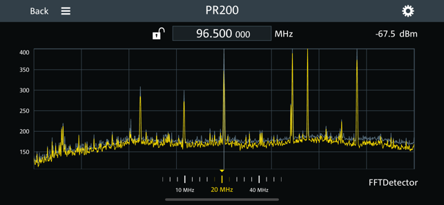 R&S®PR200(圖2)-速報App