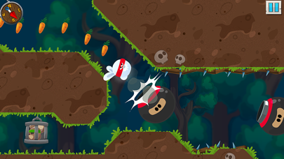 Rabbit Samurai - Grapple ninja screenshot 4