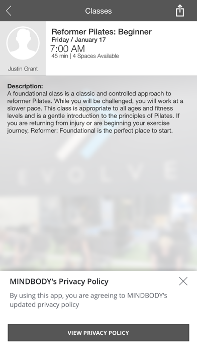 Evolve Pilates & Fitness screenshot 4