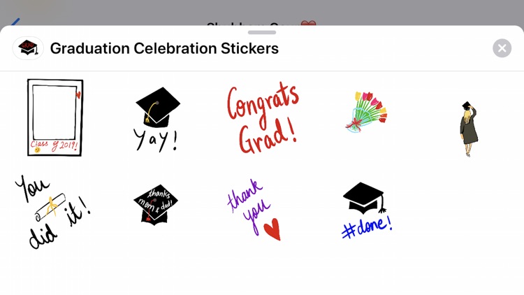 Graduation Stickers