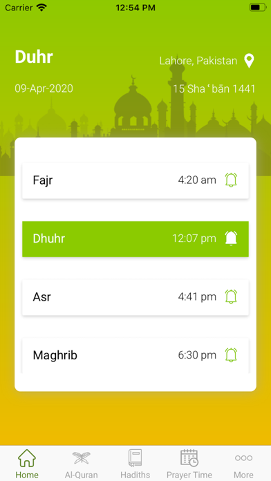 Taibah Islamic - Prayer Times screenshot 2