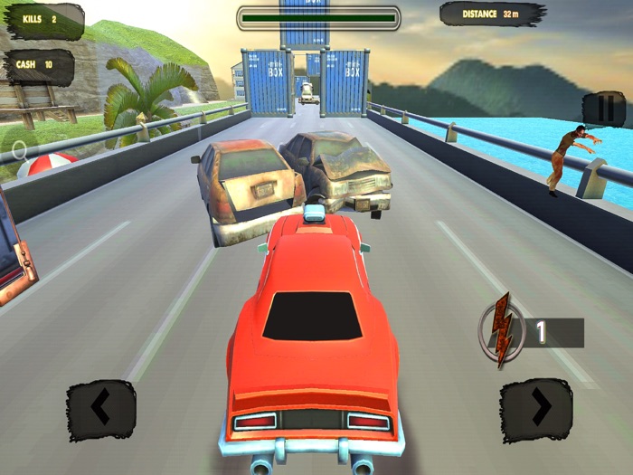 ゾンビギャング：車と銃