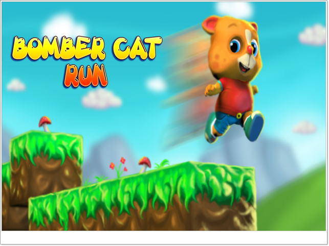 Bomber Cat Run, game for IOS
