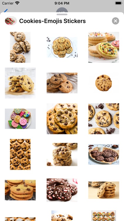 Cookies-Emojis Stickers