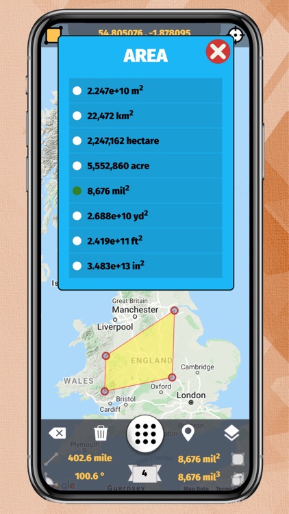 GPS Area Measurement