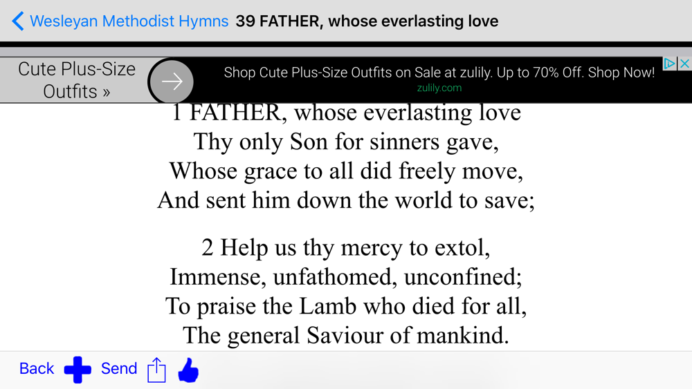 Methodist Hymn Lyrics App For Iphone Free Download Methodist Hymn Lyrics For Ipad Iphone At Apppure