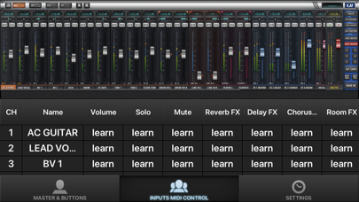 Ui MIDI mixer screenshot 4