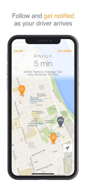 PassApp Taxi Cambodia(圖4)-速報App