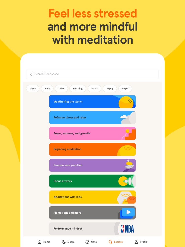 Headspace: Meditation & Sleep App for iPhone - Free ...