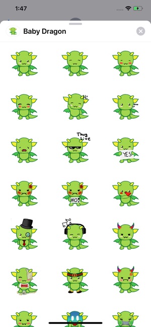 Baby Dragon Sticker Pack(圖1)-速報App