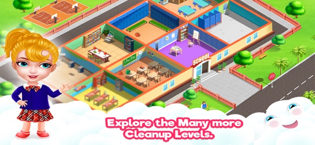 School Clean - Cleaning Games(圖4)-速報App