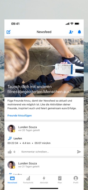 Runtastic PRO GPS Laufen Screenshot