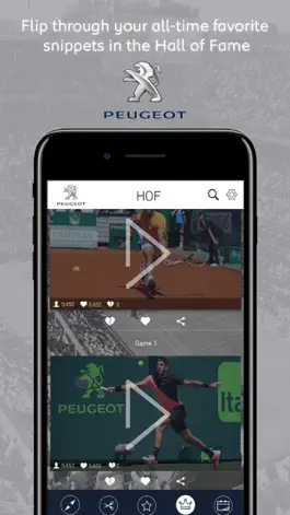 Game screenshot Peugeot Generali Open Tennis apk
