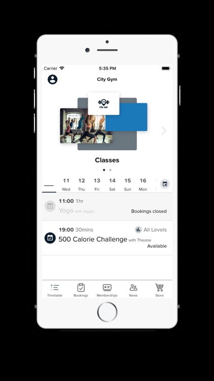 City Gym App