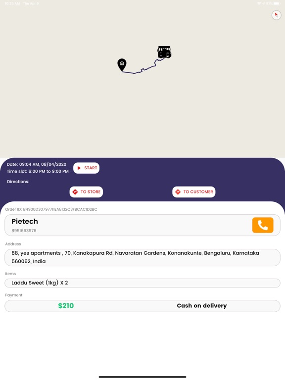 【图】Readymade Grocery Delivery app(截图3)