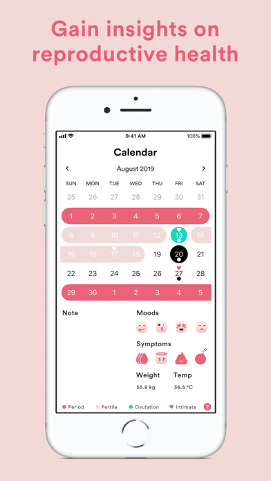 Period Diary (Period & Ovulation Tracker) screenshot