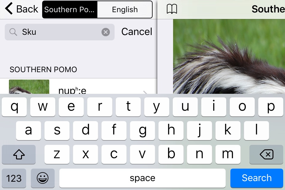 Southern Pomo Language - Intro screenshot 3