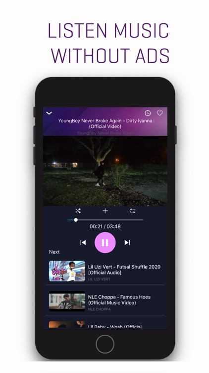 Music Streaming - Music Player