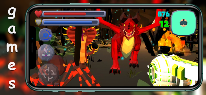 AR Shoot Gun app in our world