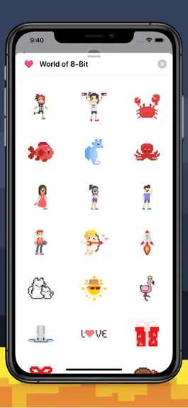 Game screenshot World of 8-Bit apk